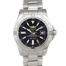 Breitling — Breitling GMT A3239011 / BC35 (A32390) Stainless Steel Diamond 43.0mm #KNW2441 — Watch — resale