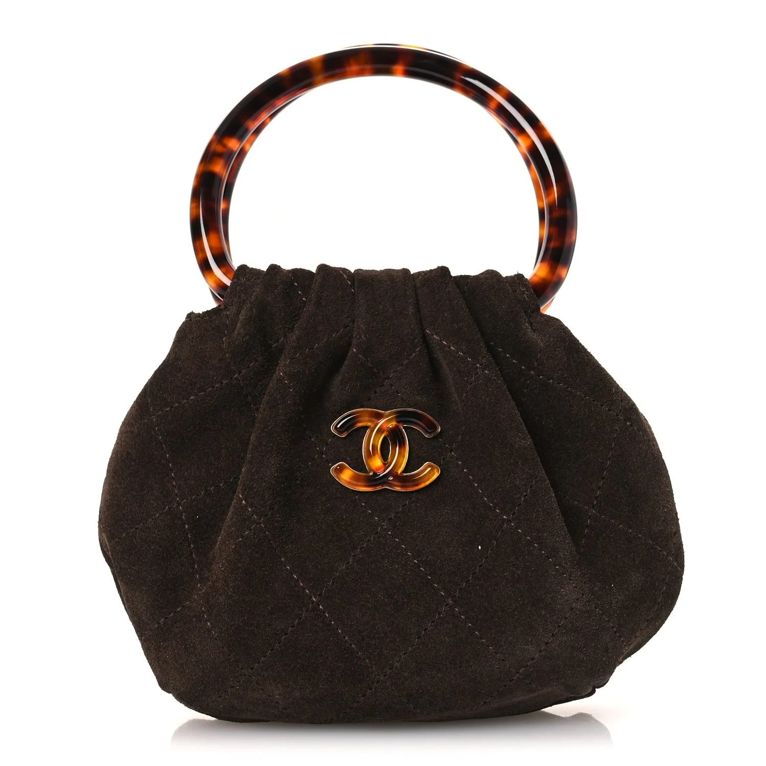 Chanel — Plexiglass Tortoise Shell — Handbag — resale