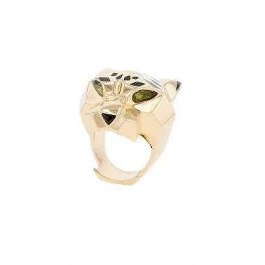 Cartier — Cartier Panthère in Yellow Gold, Peridots and — Jewelry — resale