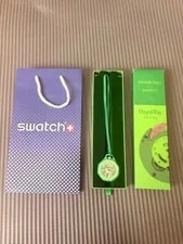 Audemars Piguet X Swatch — Audemars Piguet X Swatch Royal Pop Green Eight Necklace NEW — Watch — resale