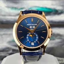 Patek Philippe — Patek Philippe Complications 2019 Full Set 5396R-014 Blue Dial 5396R — Watch — resale