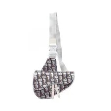 Dior — 6939 - Dior Sequined Saddle Crossbody Bum — Handbag — resale