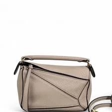 Loewe — Loewe Mini Puzzle Grained (zz071626c8r) — Handbag — resale