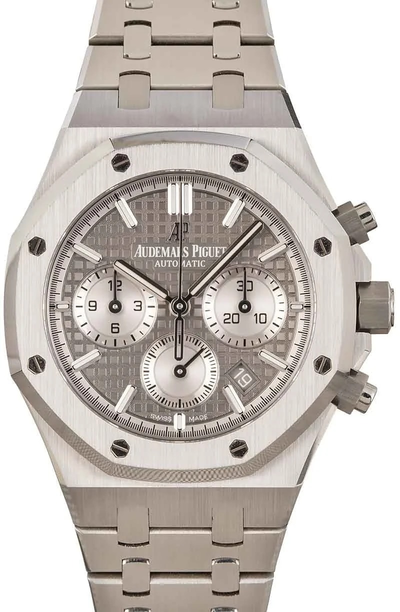 Audemars Piguet — Audemars Piguet Royal Oak Grey Ruthenium Dial — Watch — resale