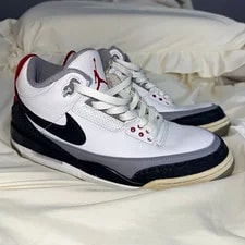 Jordan — Jordan Air 3 Low Top Lace Up Basketball — Sneaker — resale