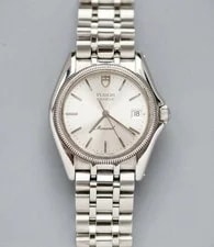 Tudor — Tudor Sliver Scale Dial Monarch 15730 Quartz 35.3mm Date — Watch — resale