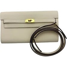 Hermès — Hermes Kelly To Go W Stamp Nata GHW #019 — Handbag — resale