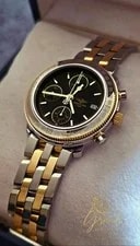 Breitling — Breitling Astromat Longitude GMT 18k Gold Bezel & Pilot Bracelet - Serviced — Watch — resale