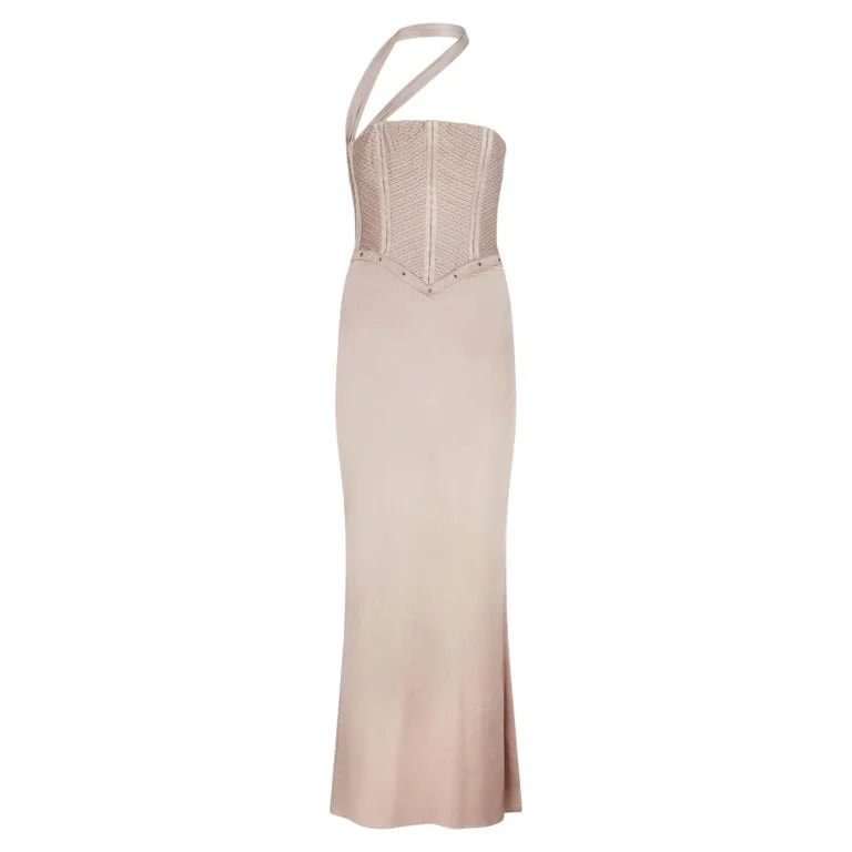 Gucci — 2003 Tom Ford for Gucci Runway Strapless Corset Maxi Dress — Clothing — resale