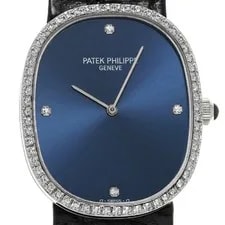 Patek Philippe — Patek Philippe Golden Ellipse 3849G-001 Blue White Gold Manual #W373 — Watch — resale