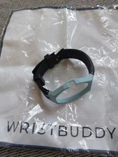 Audemars Piguet X Swatch — Audemars Piguet X Swatch Royal Pop AP Strap Wrist Buddy’s. Black/Tiffany Blue — Watch — resale