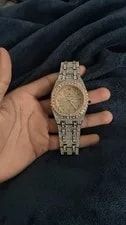 Audemars Piguet — Audemars Piguet Diamond Accent Rose Gold Silver Arabic Numera… — Watch — resale