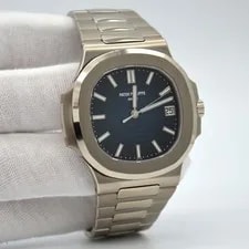 Patek Philippe — Patek Philippe Nautilus 5811/1G-001 White Gold Blue Dial 2022 B&P — Watch — resale