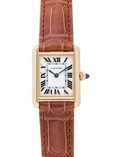 Cartier — Cartier Tank Louis SM WGTA0342 Yellow Gold 29.5mm Quartz #KMW2135 — Watch — resale