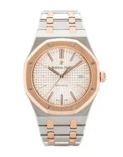 Audemars Piguet — Audemars Piguet Royal Oak/ White Dial/ 2016/ 15400SR.OO.1220SR.01 — Watch — resale