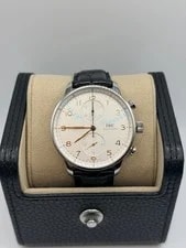 IWC — 2022 IWC Portugieser Chronograph Automatic White Dial 41mm Box+ Papers — Watch — resale