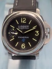 Panerai — Panerai Luminor Marina Logo PAM00777 44mm Manual Black Dial Box Papers — Watch — resale