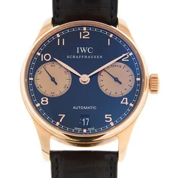 IWC — Portuguese Automatic Black Dial IW500121 — Watch — resale