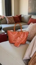 Goyard — Goyard Saint Louis in Chevron — Handbag — resale