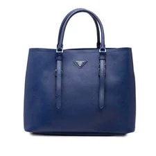 Prada — Prada Triangular Logo Plate — Handbag — resale