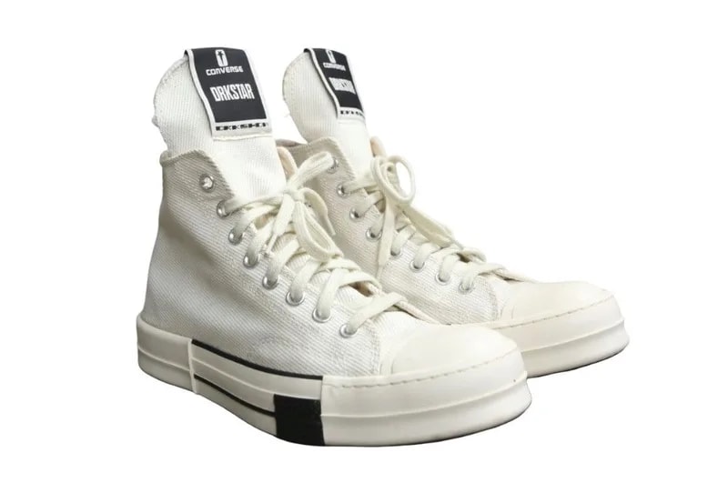 Converse — Rick Owens X Converse Drkstar High Top — Sneaker — resale