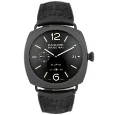 Panerai — Panerai Radiomir Ceramica 8 Days Ceramic Black Dial 45mm PAM00384 Full Set — Watch — resale