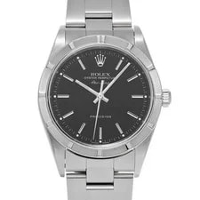 Rolex — Rolex Air-King 14010M 34mm Stainless Steel Black #WW2283 — Watch — resale