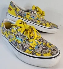 Vans — Vans Era 59 X the Simpsons 'The Itchy & Scratchy Show' Skate Shoes 10 US — Sneaker — resale