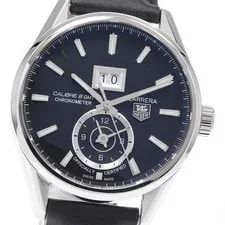 Tag Heuer — TAG Heuer WAR5010 Carrera Grand Date GMT Caliber 8 Automatic S 867383 — Watch — resale