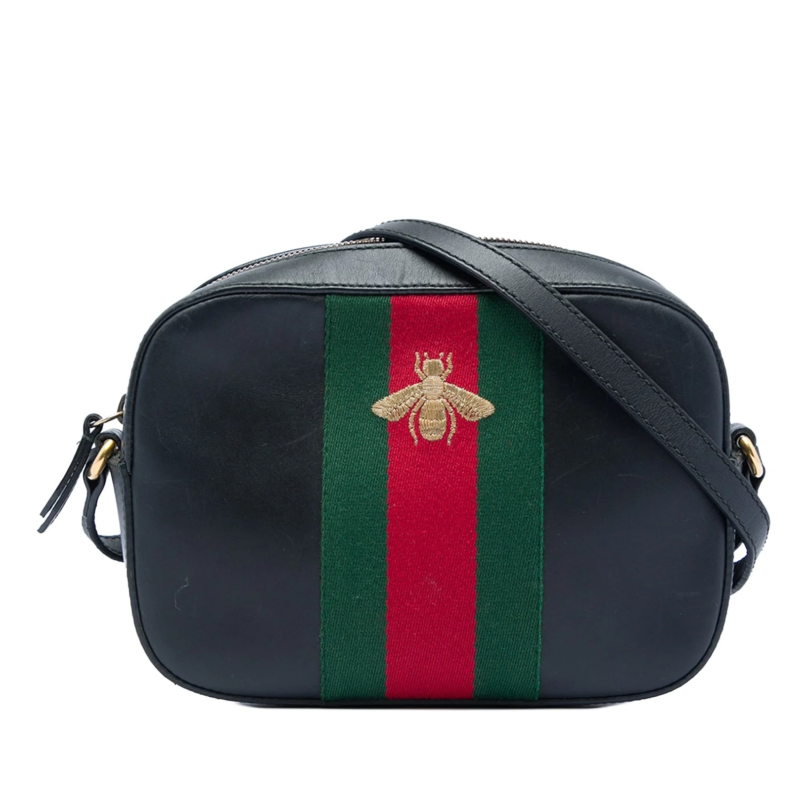 Gucci — Web Webby Bee Camera — Handbag — resale