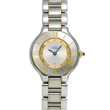 Cartier — Cartier Must 21 Vantian W10073R6 Silver Brand — Watch — resale