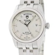 Tudor — Tudor Glamour Date Day M56000-0004 Automatic 39mm Silver #HD494 — Watch — resale