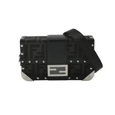 Fendi — Authentic Preowned Fendi Studded Baguette Box Crossbody — Handbag — resale