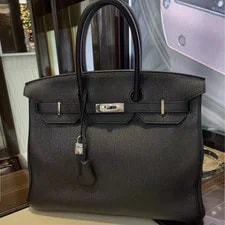 Hermès — Auth Hermès Birkin35 01 PHW Timeless Staple All Occasion — Handbag — resale