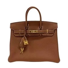 Hermès — Hermes Birkin 25 D Stamp Hardware With #OK082 — Handbag — resale