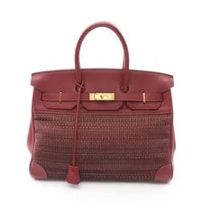 Hermes Birkin 35 Horsehair Buffed Skipper - #RC083