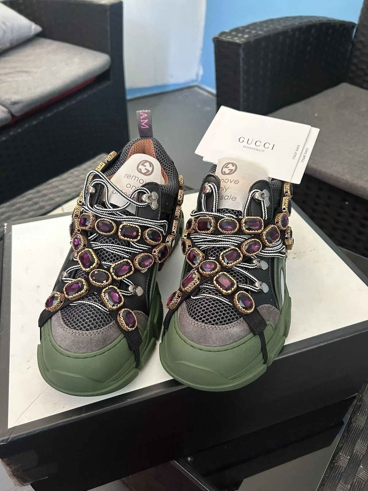 Gucci — Gucci Flashtrek Original Colorway — Sneaker — resale