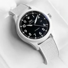 IWC — IWC Pilot's TOP GUN Lake Tahoe IW328104 White Ceramic 41MM Comple Set 2025 — Watch — resale
