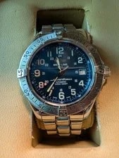 Breitling — Breitling Superocean A17040 Automatic 41mm Stainless Steel Blue Dial — Watch — resale