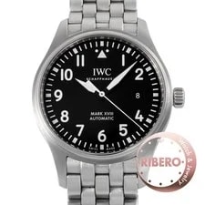 IWC — IWC Pilot Mark 18 IW327015 Watches Stainless Steel With Box — Watch — resale