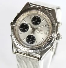 Breitling — Breitling , A13048 Chronomat Automatic, Silver Panda Dial — Watch — resale