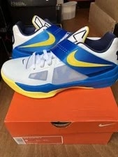 Nike — 2012 Nike Zoom Kd4 Entourage -Pht Bl Mid 473679-102 Us9 — Sneaker — resale