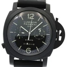 Panerai — Panerai Luminor Chrono Monopulsante GMT PAM00317 Hand Winding Watch_966599 — Watch — resale
