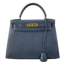 Hermès — Hermès Hermes Kelly 28 Graine Couchevel — Handbag — resale