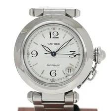 Cartier — Cartier Pasha C W31015M7 Stainless Steel 35mm Automatic #SNW330 — Watch — resale