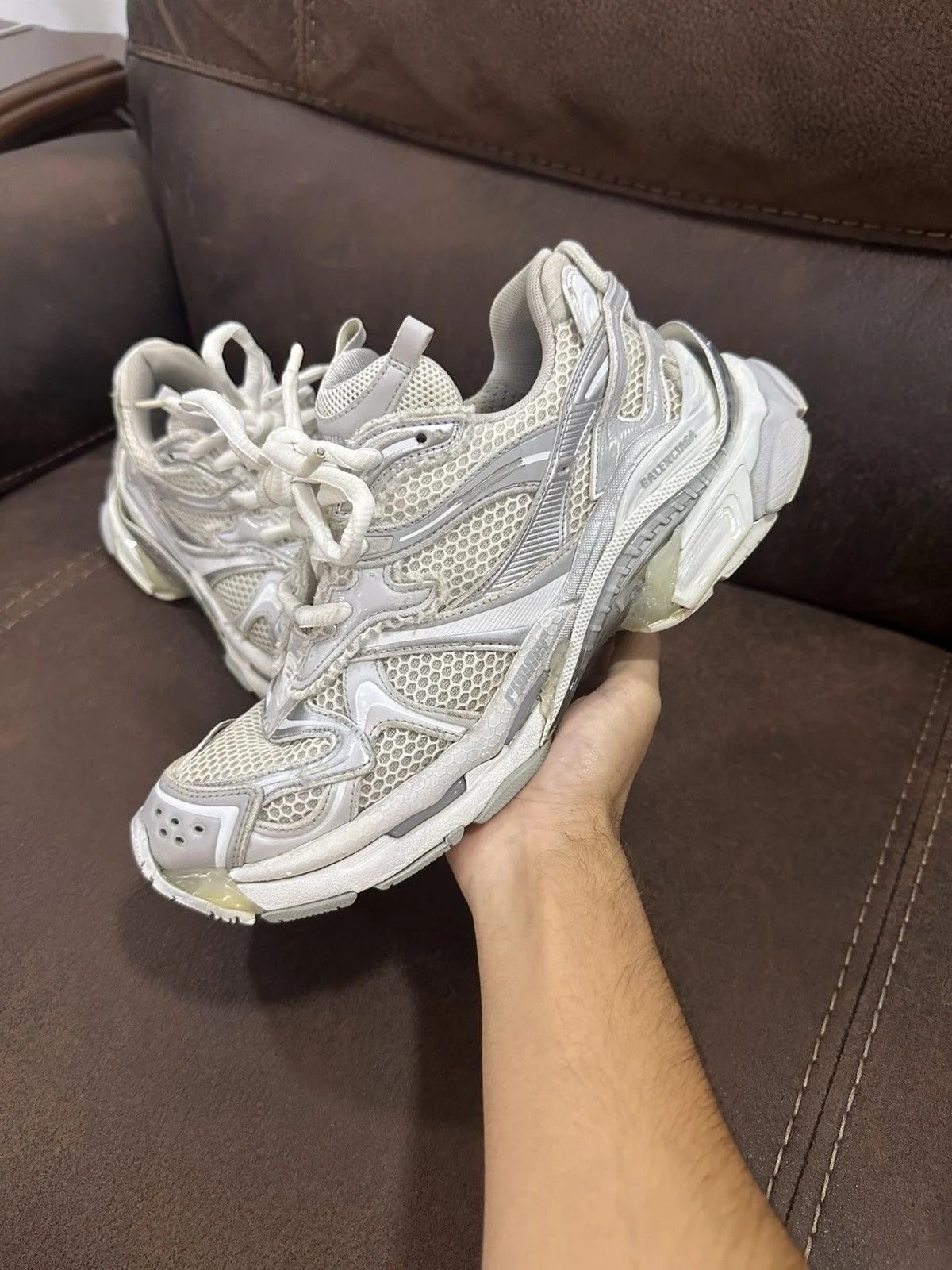 Balenciaga — Balenciaga Runner 2.0 Distressed — Sneaker — resale