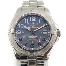 Breitling — Breitling Colt GMT A32350 Automatic Chronometer Blue Dial Y04726 — Watch — resale