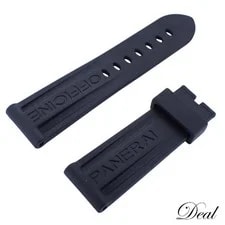 Panerai — Panerai Rubber Strap 24mm Black Strap — Watch — resale
