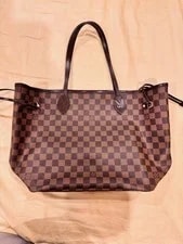 Louis Vuitton — Louis Vuitton Neverfull Checkered — Handbag — resale