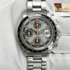 Tudor — Tudor Big Block Monte Carlo 9420/0 40MM Blue Dial Stainless Steel Box — Watch — resale